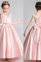 Robe de fille de fleur Elégant Satin Manche Tulipe Col de chemise t - Page 12