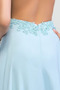Robe de bal Drapé a ligne Sexy Chiffon Exquisite Dos nu Sans Manches - Page 5