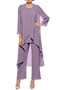 Robe mères Un Costume Longueur Cheville Haute Couvert Elégant - Page 1