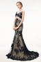 Robe de bal Longue noble Appliquer Naturel taille Sirène Mince - Page 1