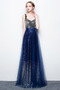 Robe de bal Pailleté Lacez vers le haut Tulle Scintillait Longueur Cheville - Page 1