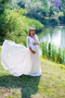 Robe de mariée Taille haute Maternité Empire Dentelle Tulle De plein air - Page 3