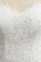 Robe de mariée Dentelle A-ligne semi-couverte Sans Manches Elégant - Page 5