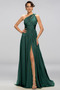 Robe de soirée Sexy A-ligne Mousseline Drapé Sans Manches Dos nu - Page 17