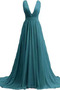 Robe de soirée Elégant Sans Manches Col en V Foncé Automne a ligne - Page 13