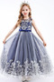 Robe de fille de fleur Petit collier circulaire Printemps Ballon - Page 1