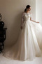 Robe de mariée Vente gossamer A-ligne De plein air Col Bateau - Page 1