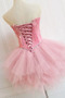 Robe de cocktail Romantique Printemps Col en Cœur Gradins Courte - Page 6