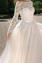 Robe de mariée Laçage Romantique Petit collier circulaire Traîne Courte - Page 3