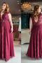 Robe mères Couvert de Dentelle Longueur Cheville Dentelle Hiver - Page 1