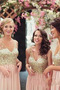 Robe de demoiselle d'honneur Naturel taille Train de balayage - Page 4