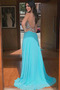 Robe de soirée Chic Corsage Avec Bijoux A-ligne Drapé Longue - Page 2