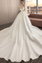 Robe de mariée Manche Courte A-ligne Simple Fourreau pli Traîne Royal - Page 2