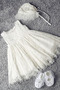 Robe de fille de fleur Dentelle Dentelle Vacances A-ligne Sans Manches - Page 2