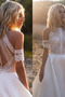 Robe de mariage Dentelle Dentelle Jardin Sans Manches Gaze Petit collier circulaire - Page 2