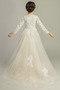 Robe de fille de fleur Cérémonie Appliquer Formelle Dentelle - Page 2