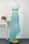 Robe de bal Sexy Taille chute Été Asymétrique Perler Ballon Bleu - Page 4