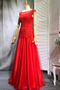 Robe de demoiselle d'honneur Col Bateau Dentelle Naturel taille - Page 2