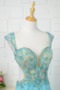 Robe de bal Luxueux Perle Norme Dos nu Mousseline Sans Manches - Page 4