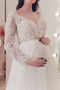Robe de mariée Manche Longue Empire Dentelle Longue Chaussez - Page 4
