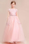 Robe de fille de fleur Mariage Couvert de Dentelle Glissière - Page 3