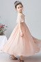 Robe de fille de fleur Corsage plissé Longueur Cheville Elégant - Page 7