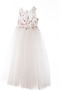 Robe de fille de fleur a ligne Tulle Cérémonie Petit collier circulaire - Page 5