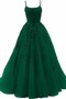 Robe de bal A-ligne Longueur au sol Dentelle Sans Manches Cérémonial - Page 8