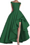 Robe de bal Sans Manches Naturel taille Asymétrique Chic Satin - Page 13