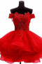 Robe de mariée Bouton Balle Rosée épaule Fermeture éclair Été - Page 9