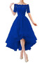 Robe de cocktail Asymétrique Drapé Vente Asymétrique Laçage Naturel taille - Page 5