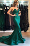 Robe de soirée Sirène Naturel taille Traîne Courte Sans Manches - Page 1