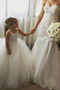 Robe de fille de fleur Tulle À la masse A-ligne Sans Manches - Page 3