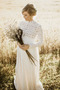 Robe de mariée Taille haute Elégant Longueur de plancher Couvert de Dentelle - Page 4