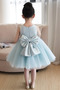 Robe de fille de fleur Nœud à Boucles Satin Montrer Fermeture à glissière - Page 2