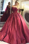 Robe de bal Formelle Manche Aérienne Ballon Longue Fourreau Avec Bijoux - Page 1