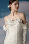 Robe de mariée Sans courroies Longue Laçage Dentelle Naturel taille - Page 4