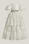 Robe de fille de fleur Cérémonie Couvert de Dentelle Petit collier circulaire - Page 4