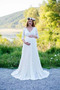 Robe de mariée Taille haute Maternité Empire Dentelle Tulle De plein air - Page 4