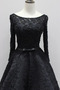 Robe de soirée Été Laçage Dentelle Dentelle Asymétrique Manche Longue - Page 3