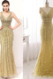 Robe de soirée Sirène Tulle Sans Manches Scintillait Fermeture à glissière - Page 4