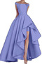Robe de bal Sans Manches Naturel taille Asymétrique Chic Satin - Page 15