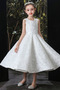 Robe de fille de fleur Balançoire Couvert de Dentelle Sans Manches - Page 4