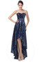 Robe de cocktail Asymétrique Drapé Asymétrique Col en Cœur Été - Page 4