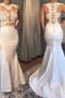 Robe de soirée Drapé Milieu dos Sexy Sans Manches Hiver Naturel taille - Page 3
