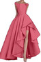 Robe de bal Sans Manches Naturel taille Asymétrique Chic Satin - Page 12