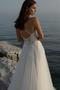 Robe de mariée Sans Manches A-ligne Perlé De plein air Naturel taille - Page 2