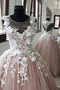Robe de bal Naturel taille Poire Tulle Gazer Longueur de plancher - Page 2
