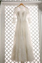 Robe de mariée Manche Longue Elégant A-ligne Rosée épaule Hiver - Page 4