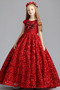 Robe de fille de fleur Dentelle Mariage Froid Fermeture à glissière - Page 3
